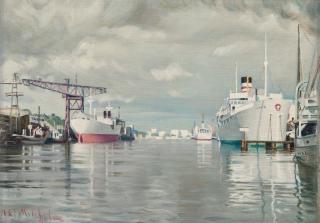 Ali Munsterhjelm - Harbour View.