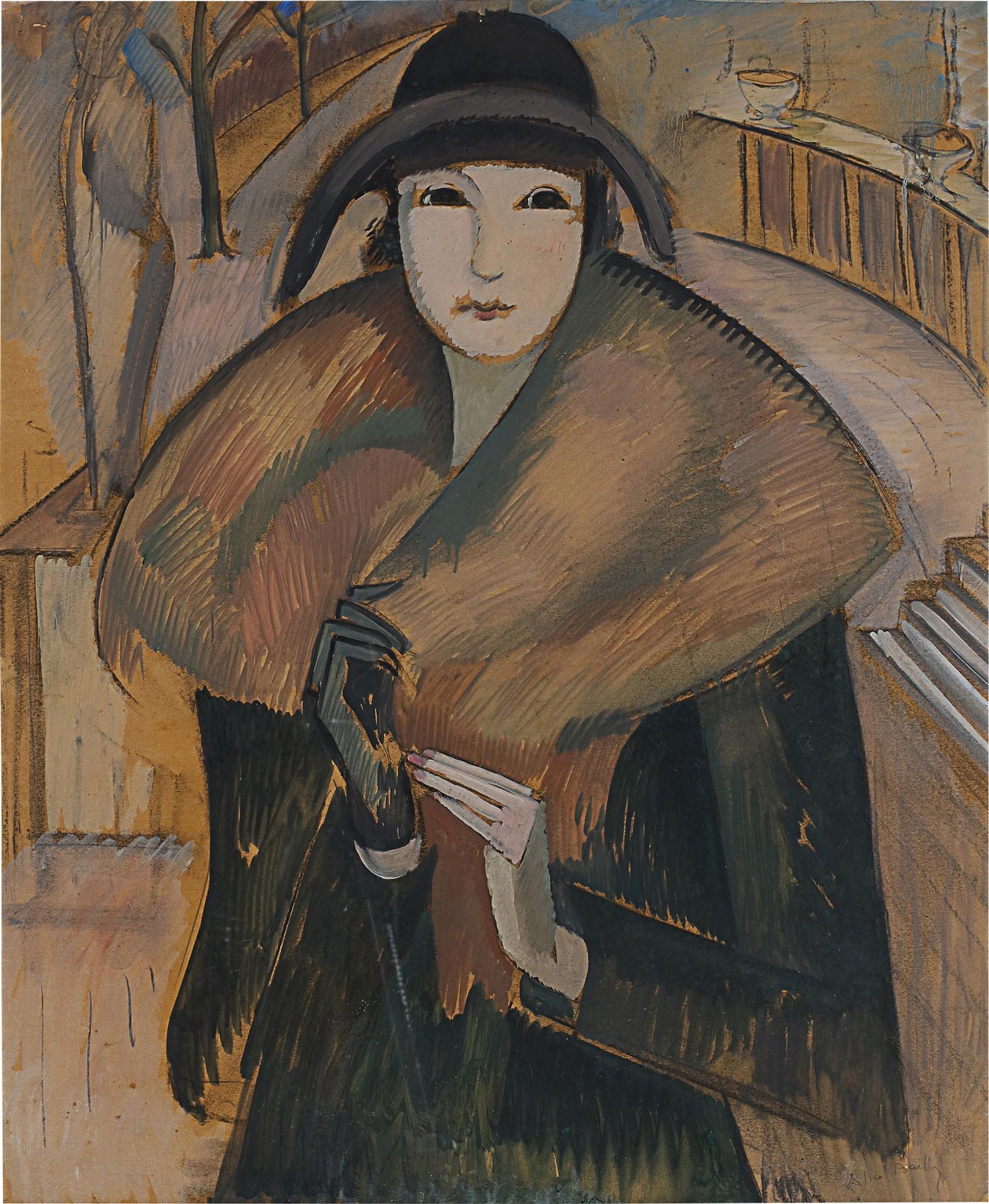 Alice Bailly - Matin frileux au Luxembourg