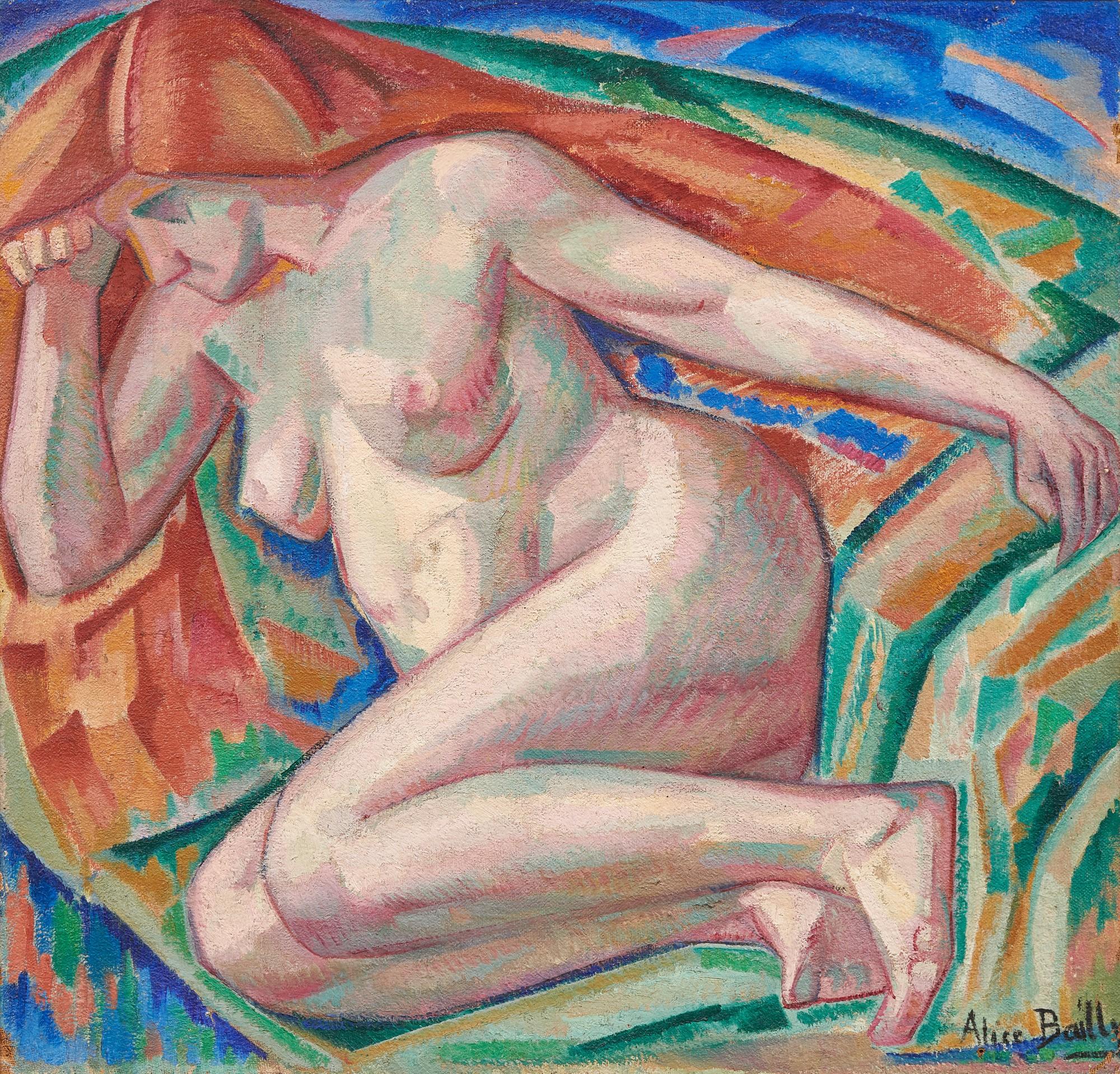 Alice Bailly - Nu aux cheveux rouges