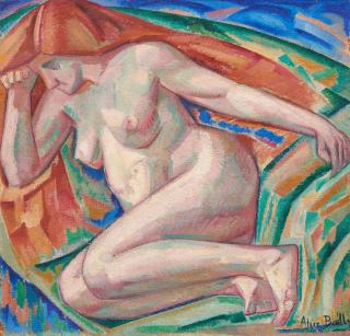 Alice Bailly - Nu aux cheveux rouges