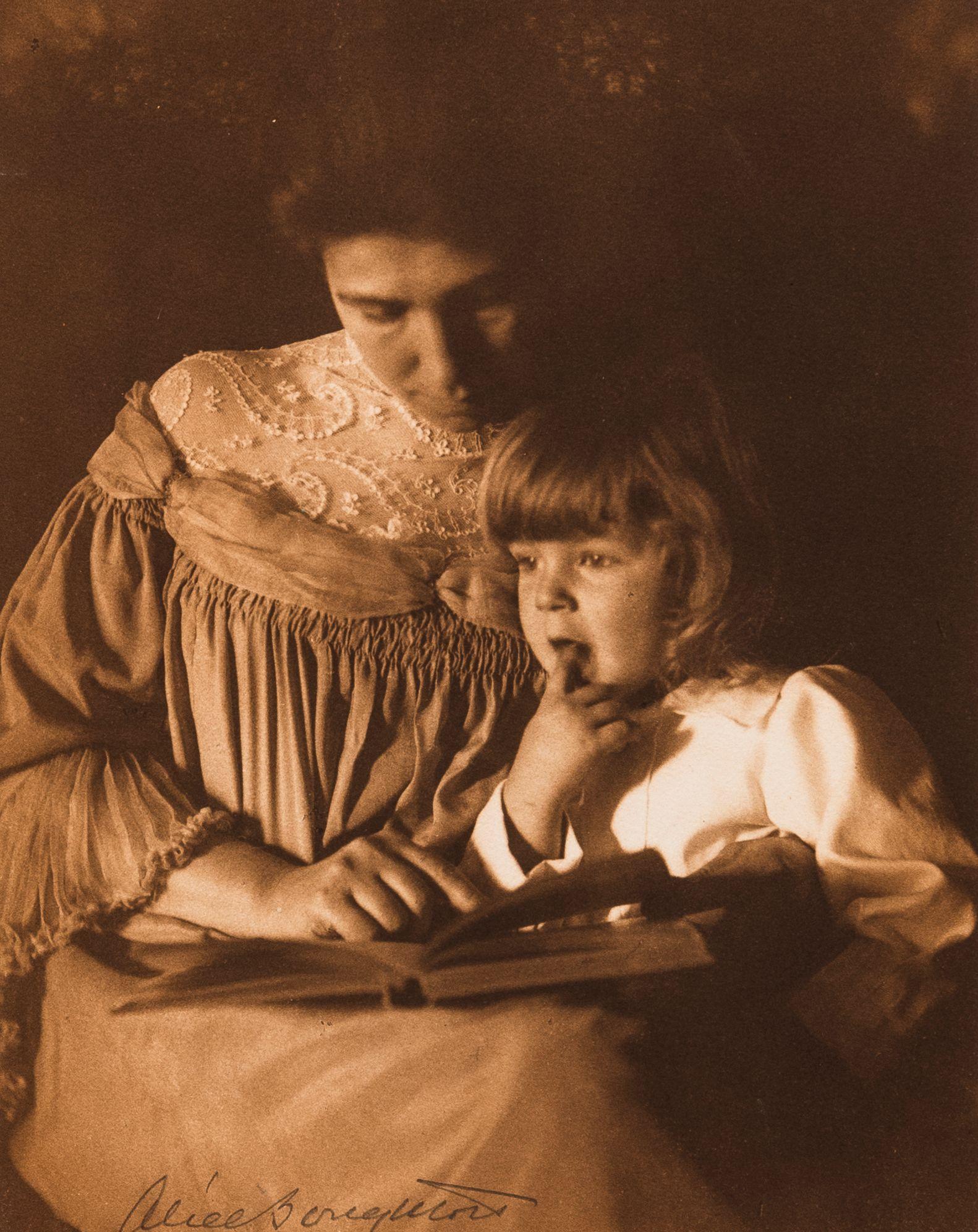 Alice Boughton - Charlotte Vetter Gulick and Her Son