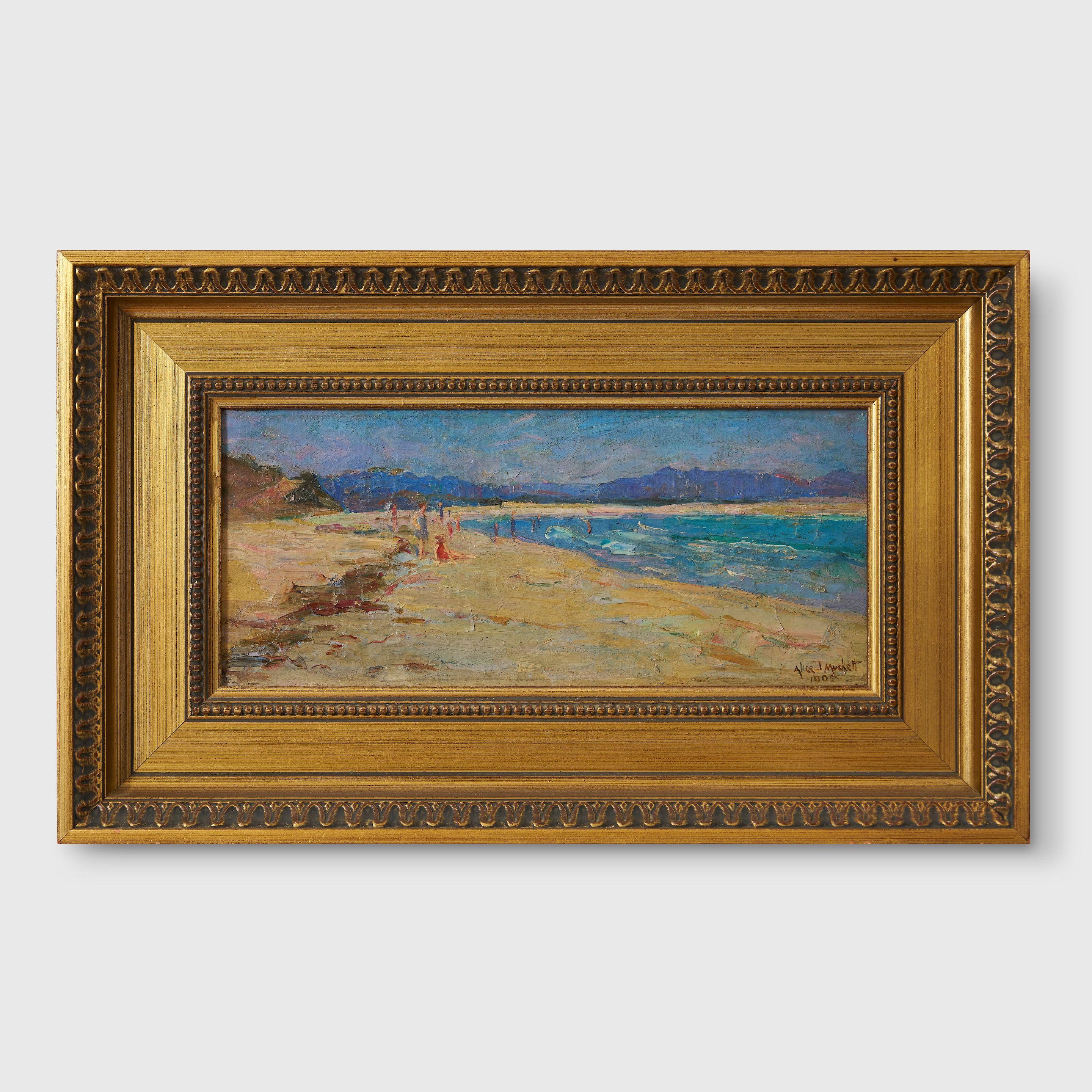 Alice J. Muskett - The Curve of the Shore, 1908