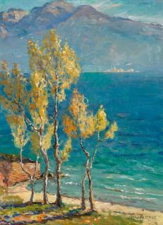 Alice Maud Fanner - \'Autumn, Lake Garda\'