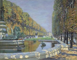 Alice Maud Fanner - The Luxembourg Gardens, Paris