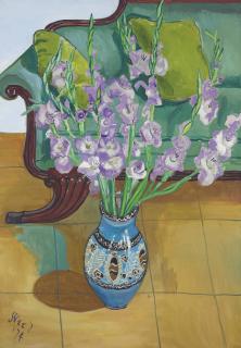 Alice Neel - Gladiolas