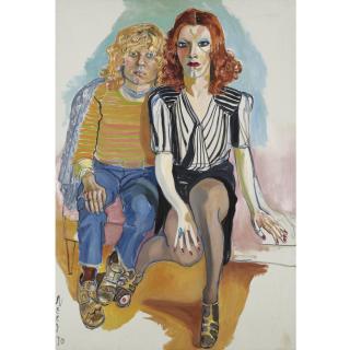Alice Neel - Jackie Curtis And Rita Red