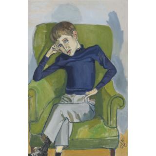 Alice Neel - Portrait Of David Brody