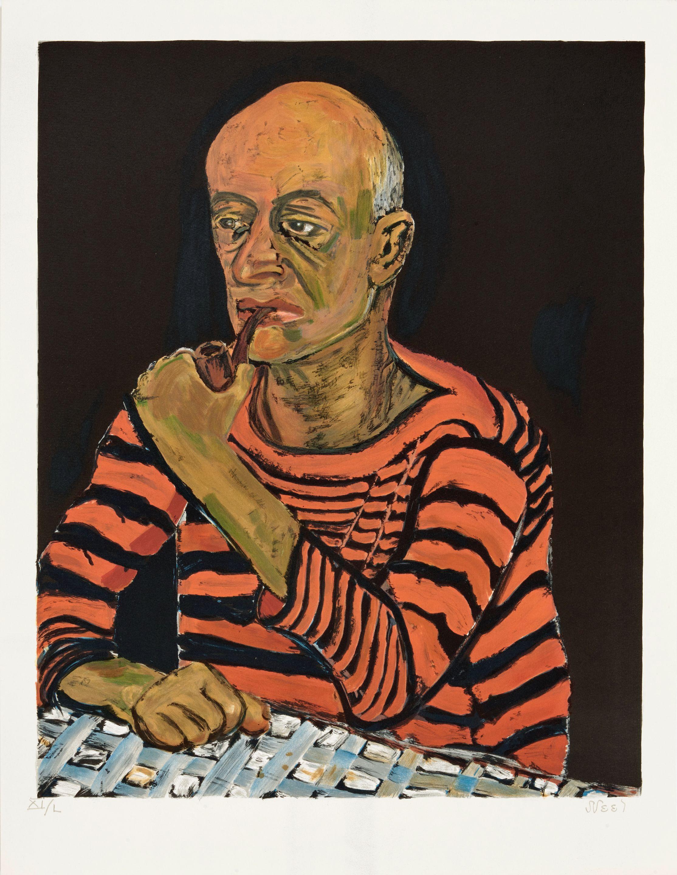 Alice Neel - Portrait of John Rothschild