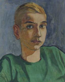 Alice Neel - Portrait of Stephen Swersie