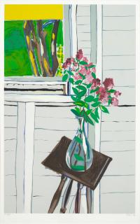 Alice Neel - Still Life (Vase of Flowers)