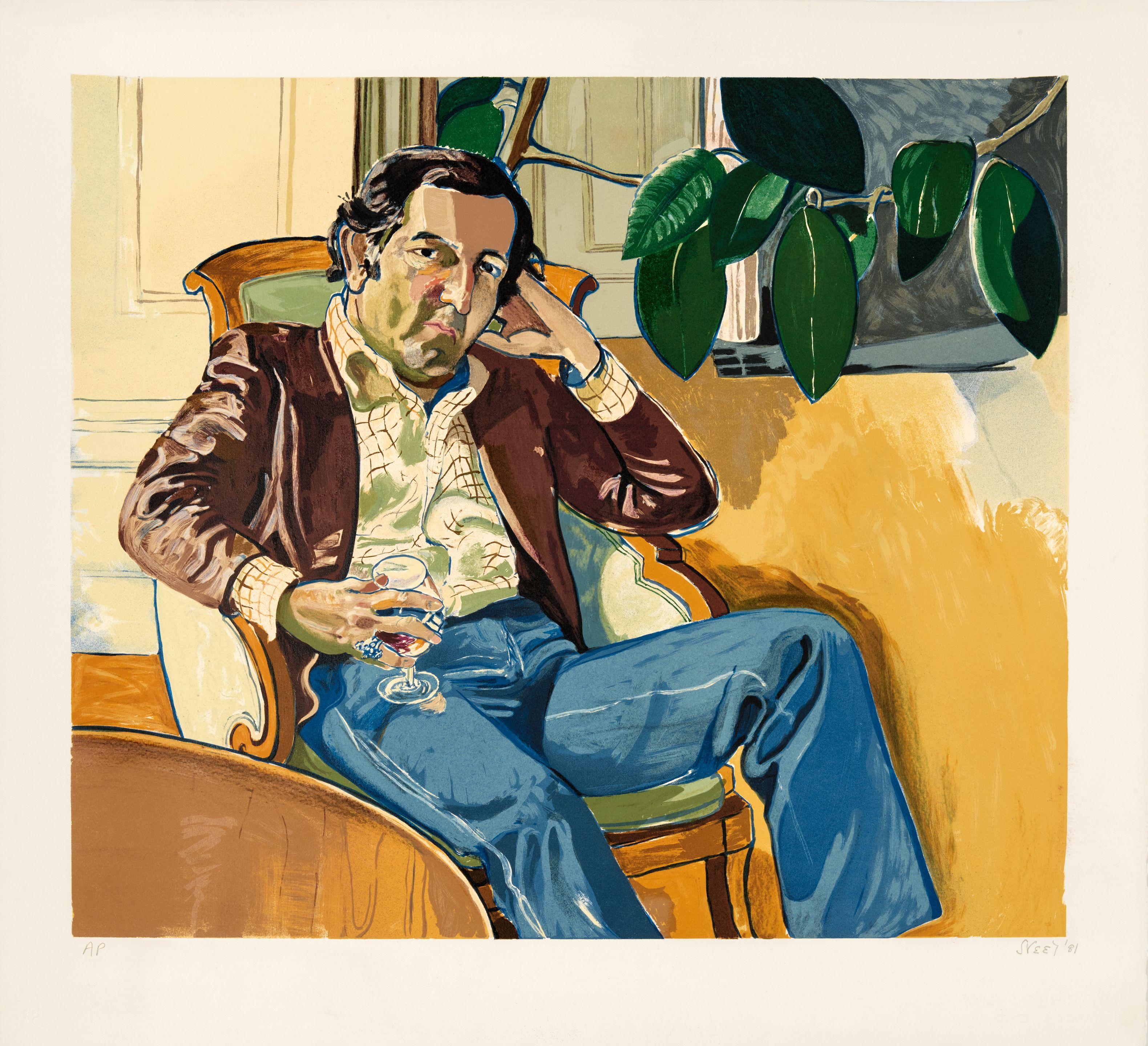 Alice Neel - The Accountant (Marvin)