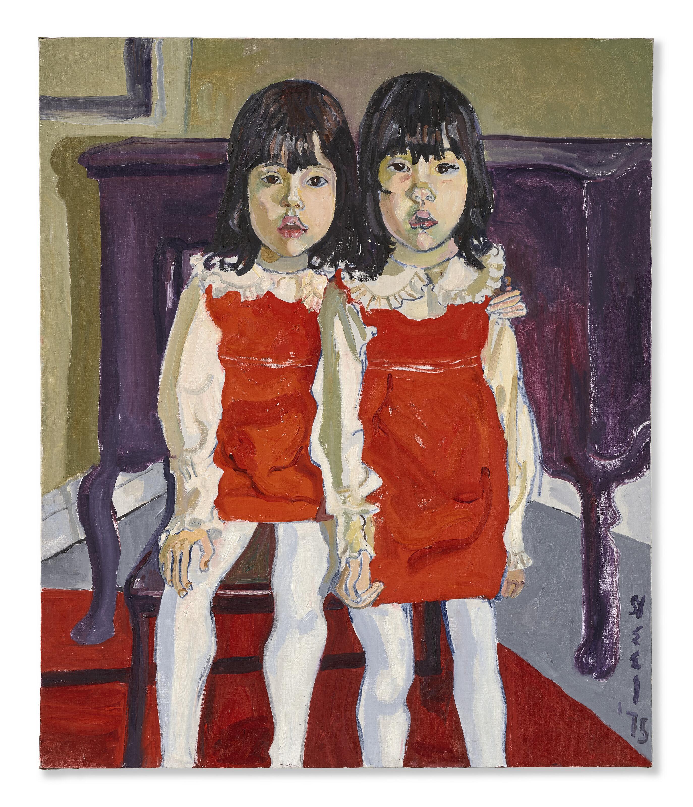 Alice Neel - The De Vegh Twins