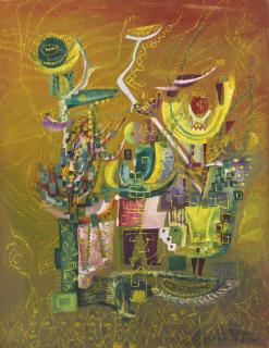 Alice Rahon - Le Blé (Corn Festival)