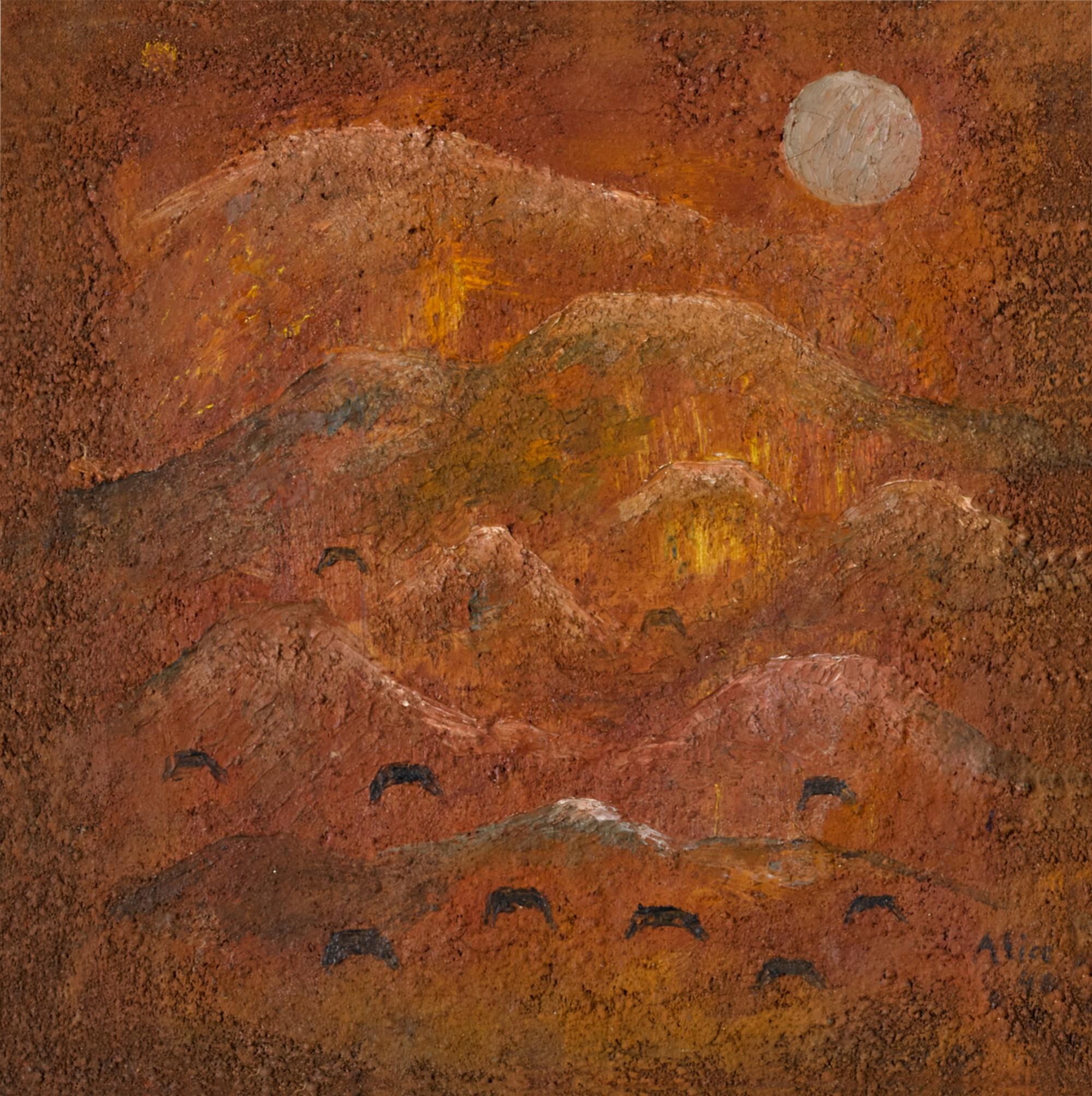 Alice Rahon - Le Troupeau