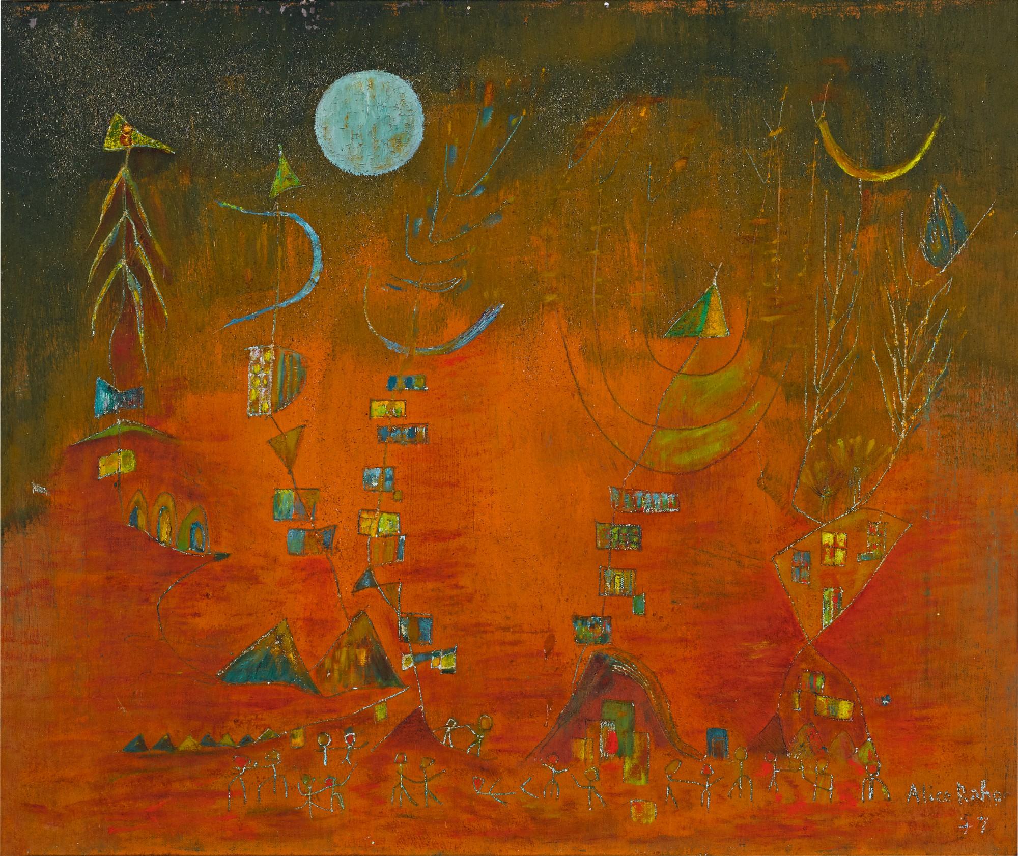 Alice Rahon - Los Gnomos, Leprechauns