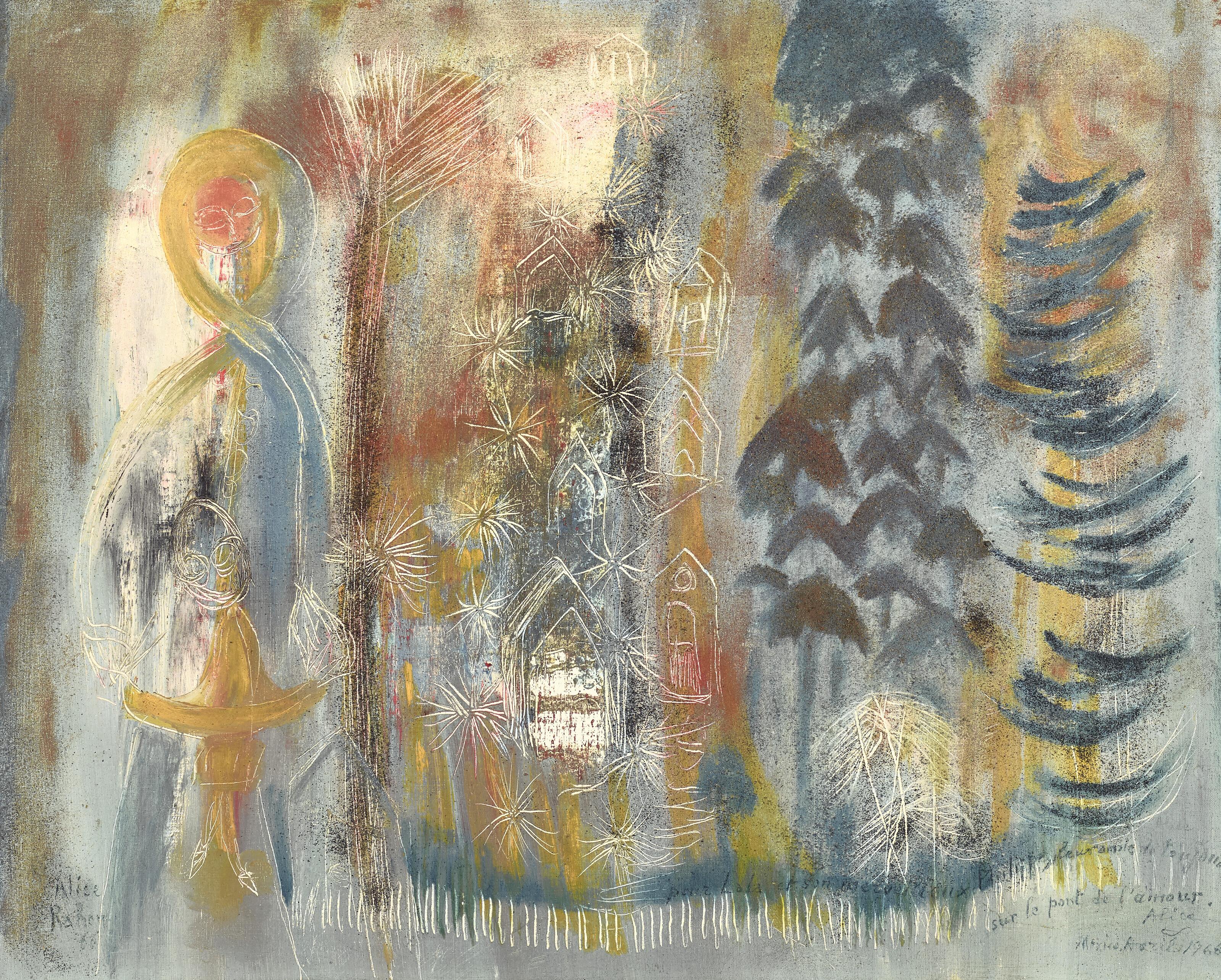 Alice Rahon - Sur le pont de I’amour