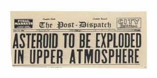 Alicja Kwade - Asteroid To Be Exploded In Upper Atmosphere