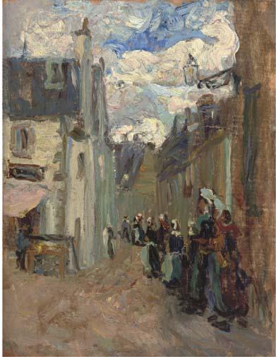 Alide Goldschmidt - Brittany Alleyway; And Five Others By The Same Hand