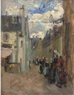 Alide Goldschmidt - Brittany Alleyway; And Five Others By The Same Hand