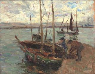 Alide Goldschmitt - Unloading The Catch; And Six Others By The Same Hand