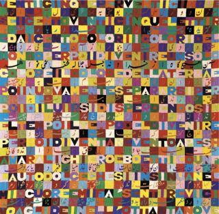 Alighiero Boetti - Alfabeto