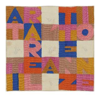 Alighiero Boetti - Attirare L\'Attenzione, \'Circa\' 1987
