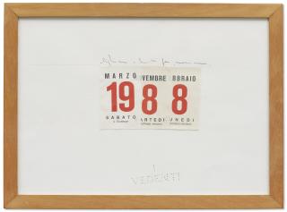 Alighiero Boetti - Calendario