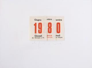 Alighiero Boetti - Calendario