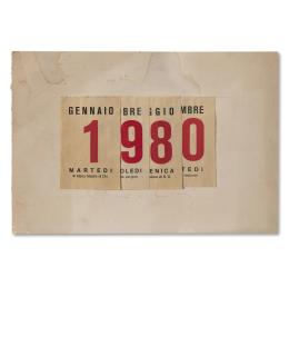 Alighiero Boetti - Calendario