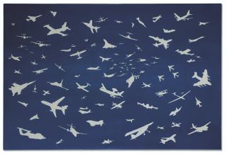 Alighiero Boetti - Cieli ad alta quota