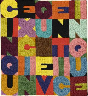 Alighiero Boetti - Cinque X Cinque E Venticinque