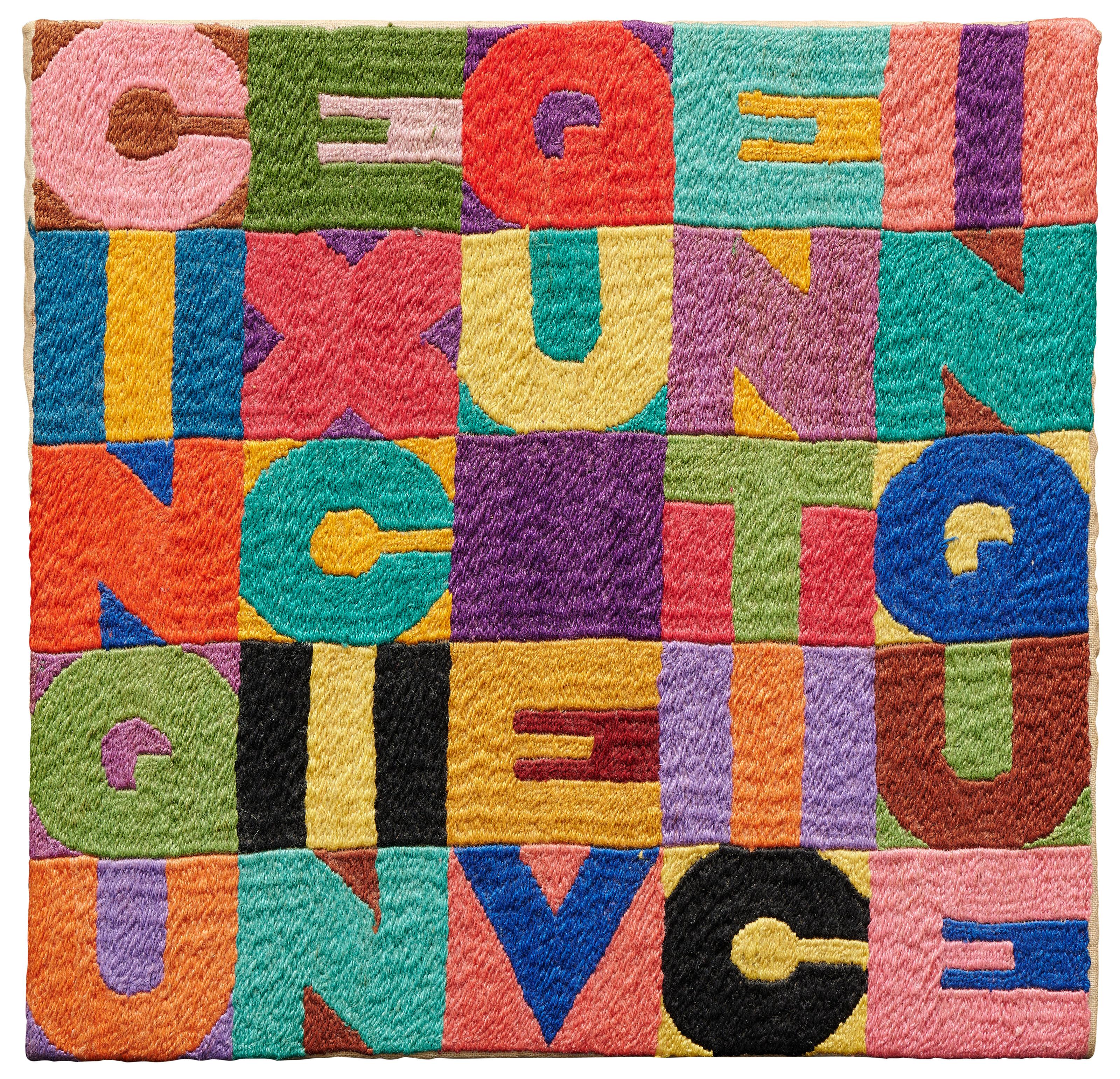 Alighiero Boetti - Cinque x cinque venticinque