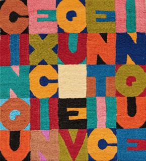 Alighiero Boetti - Cinque x cinque venticinque.