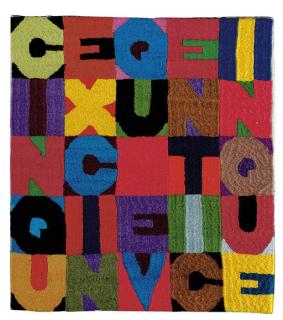 Alighiero Boetti - Cinque x cinque venticinque