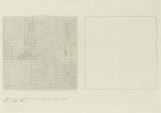 Alighiero Boetti - Cinquemila due Quadretti in più per l\'Equilibrio in 61 x 61 + 49 x 49 (Five thousand two hundred more squares for the balance)