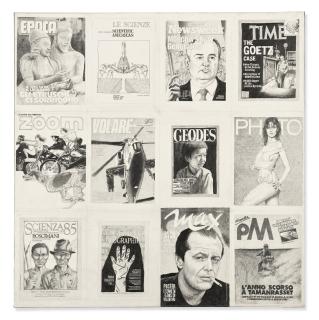 Alighiero Boetti - Copertine (Anno 1985) (Covers (Year 1985))