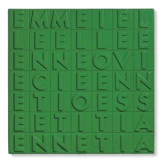 Alighiero Boetti - EMME I ELLE ELLE E…