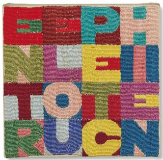 Alighiero Boetti - Entre loup et chien