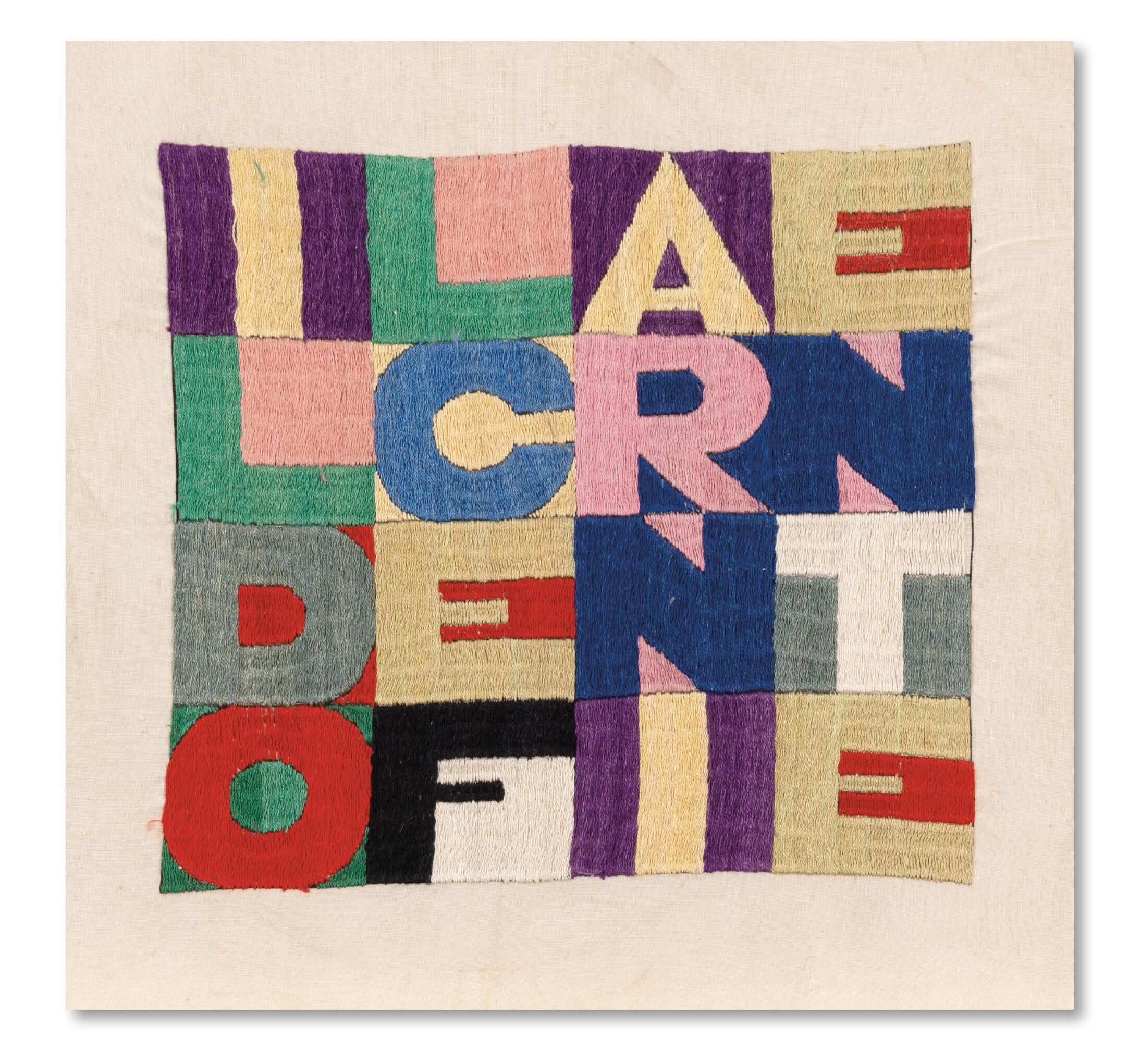 Alighiero Boetti - Il dolce far niente