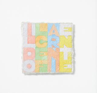 Alighiero Boetti - Il dolce far niente.