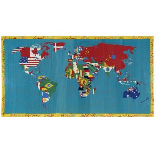 Alighiero Boetti - Mappa Del Mondo