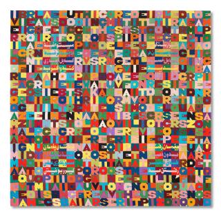 Alighiero Boetti - Oggi il trentesimo del quarto mese uno nove otto nove