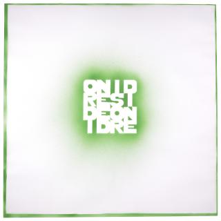 Alighiero Boetti - Ordine e disordine (Verde su verde)