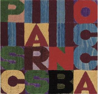 Alighiero Boetti - Pisciarsi in Bocca