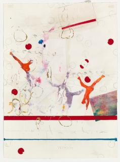 Alighiero Boetti - Senza titolo (... di palo in frasca)