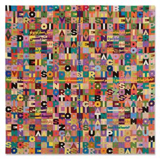 Alighiero Boetti - Senza titolo (I verbi irregolari, Tocchi e rintocchi, Per nuovi desideri…)