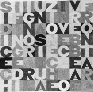 Alighiero Boetti - Si dice chi finge di ignorare una situazione che invece dovrebbe affrontare