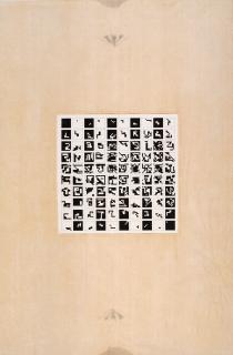 Alighiero Boetti - Tra sé e sé (Alternando da uno a cento e viceversa)