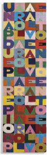 Alighiero Boetti - Una parola al vento due parole al vento tre parole al vento cento parole al vento (One Word in the Wind Two Words in the Wind Three Words in the Wind One-Hundred Words in the Wind)