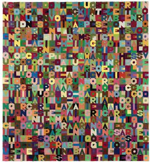 Alighiero Boetti - Venticinque per venticinque seicentoventicinque